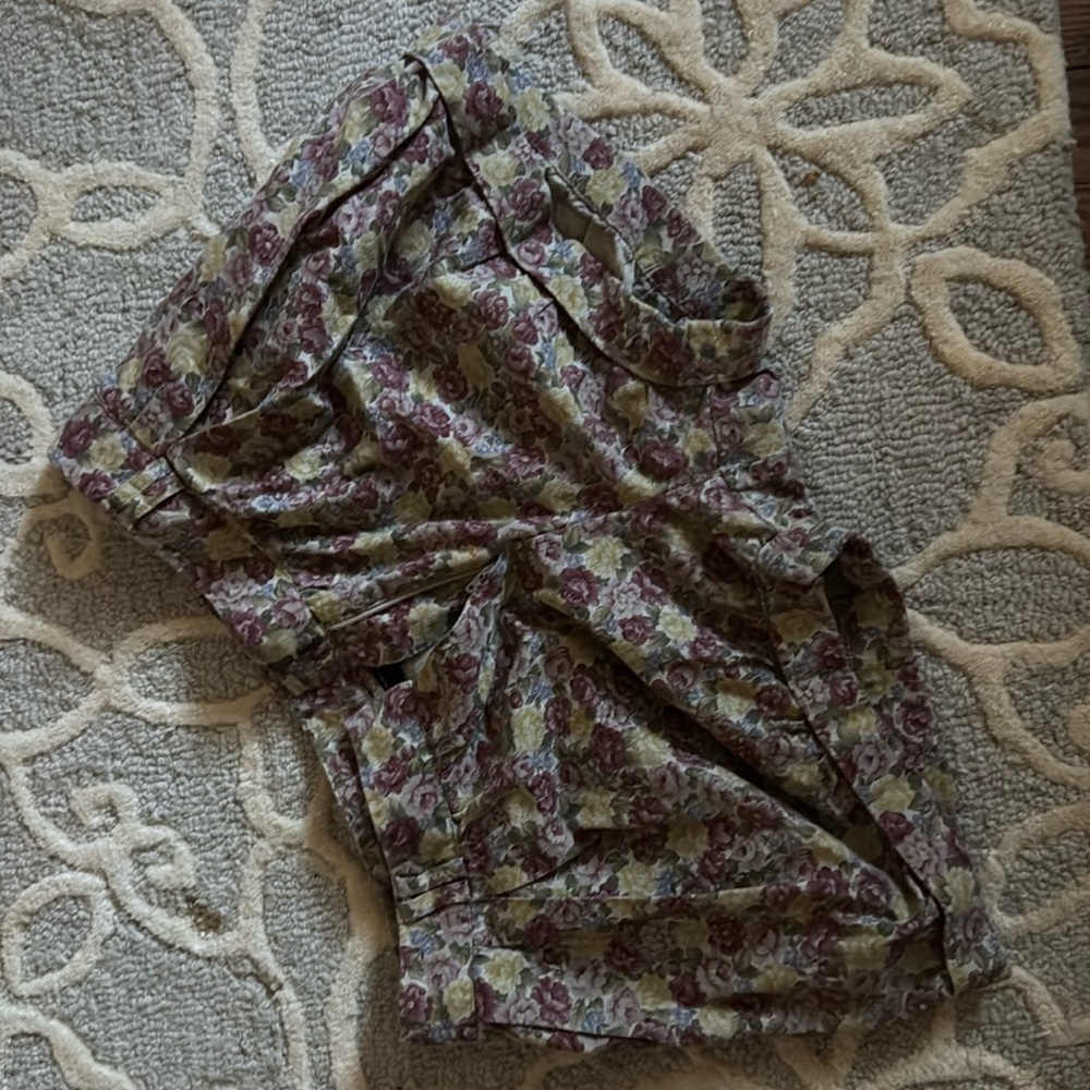 Top shop flower shorts